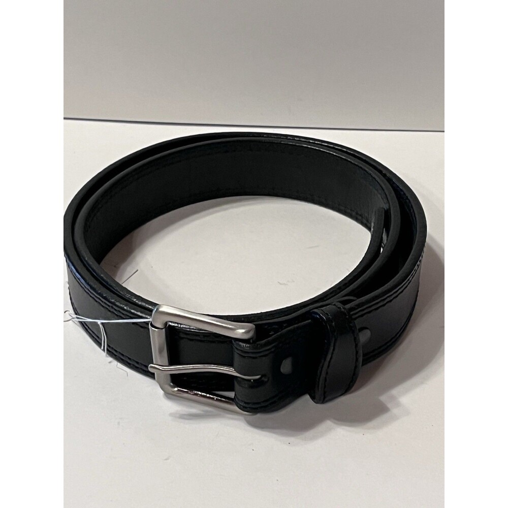 Bullhide Belts Men's Belt Black Stylish Genuine Leather Accessory Sz 42